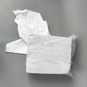 Trapos de Limpieza Industriales, Toallas Recicladas 100% Algodón, Trapos Blancos, Paños de Limpieza Marinos, Paños para Taller - Product Image 1