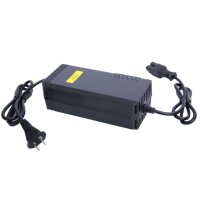 Chargeur de batterie au plomb 72V 3A haute efficacité avec protection ignifuge pour vélo électrique et trottinette – Chargeur d'entretien