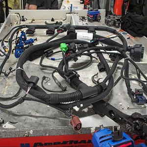 カスタマイズ可能なフルエンジン配線用ハーネスキット自動車用PVC断熱オス/メスプラスチックコネクタ工場から直接 - Product Image 6