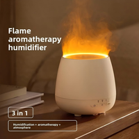Diffuseur d'arômes flamme automatique, pulvérisateur de parfum, humidificateur d'huiles essentielles, à brancher, pour la maison