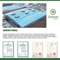 Tondeuse autoportée Zoomye robuste avec capacité de montée de 25 degrés, 365 kg, pour vergers en pente, vente en gros pour usines