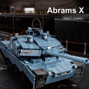2116 pcs <span class=keywords><strong>Abrams</strong></span> x Mô phỏng xe tăng ABS mô hình giáo dục cho trẻ em khối xây dựng đồ chơi - Product Image 4