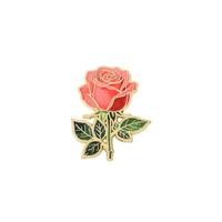 Ensemble d'épingles à badges en émail dur à motif floral botanique élégant, broche en métal pour vêtements et ornement de sac