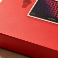 Boîte cadeau rigide rouge personnalisée, boîte d'emballage pliante mate de luxe pour accessoires de produits électroniques, emballage de cadeaux