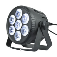 Mini projecteur LED 7*20W RGBW 4-en-1 haute luminosité pour scène, éclairage coloré pour fêtes, concerts, mariages, pleine couleur