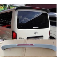 Aileron arrière de toit pour Toyota Hiace 2005-2018, décoration de style automobile, en ABS, pour coffre arrière