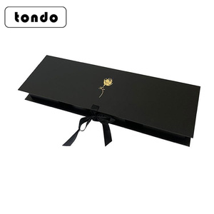 Tondo-caja de cartón rellenable con letras I Love You, embalaje para dulces, Chocolate, fresa, flor - Product Image 3
