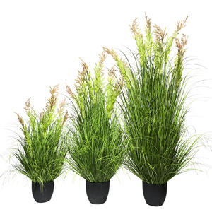 Planta Artificial de Hierba de Caña, Bonsái de 30cm-100cm de Altura, Simulación Realista, Decoración de Interiores, Vegetación - Product Image 1