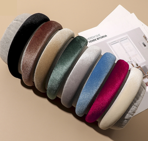 Bandeaux <span class=keywords><strong>éponge</strong></span> pour femmes <span class=keywords><strong>Bandeau</strong></span> de cheveux en velours de <span class=keywords><strong>sport</strong></span> - Product Image 2