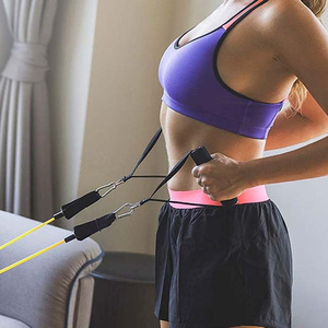 Poignées antidérapantes confortables pour machine à câble, accessoires d'entraînement <span class=keywords><strong>de</strong></span> résistance, poignée en D ultra résistante pour exercices <span class=keywords><strong>de</strong></span> gym - Product Image 6