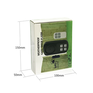 Alarma de seguridad de emergencia de 140db para protección de niños contra ahogamientos en la puerta de la piscina con teclado - Product Image 6