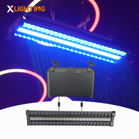 Système de levage de projecteurs cinétiques DMX512 0-8m RGBW avec faisceau et stroboscope pour scène, club, DJ, discothèque