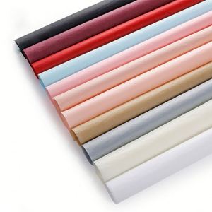 กระดาษห่อของขวัญสีพื้น 17 แกรม ขนาด 50*70 ซม. 40 แผ่น/ถุง สำหรับห่อดอกไม้ ของขวัญ เสื้อผ้า ขายดี - Product Image 5