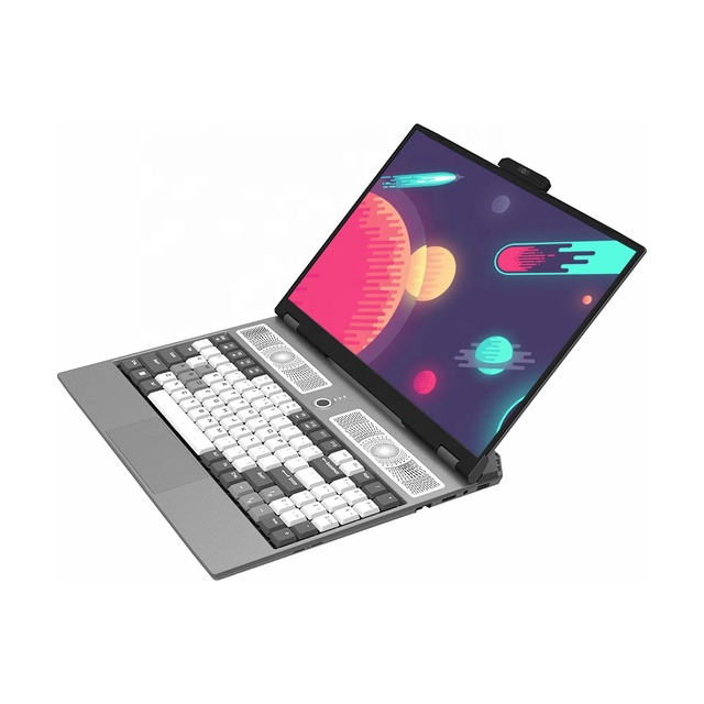 New Stock 16 Inch Intel Celeron Windows 10 SSD Metal IPS Narrow Side Gaming Laptop for Business Home & Student