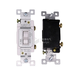 Interruptor de Pared de Plástico de 2 Botones YUHE, 16A 120V IP20, Diseño Industrial Moderno y Duradero, Regulable, Fácil Instalación, 100000 Usos - Product Image 6