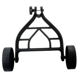 Lawnmower Assist <b>Wheels</b> 31x25x8.5cm Black And Red <b>Plastic</b> Universal Garden Accessory - Product Image 4