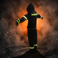 Combinaison de protection haute résistance à la chaleur Suihua, vêtements ignifuges pour la sécurité industrielle et la lutte contre les incendies, vêtements de sécurité ignifuges industriels