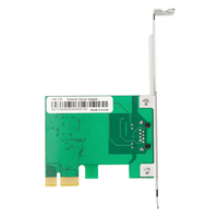 I226 2.5G PCI-E RJ45 Kartu Jaringan Intel I226-V Master Chip 100/1000/2500Mbps PCIe X1 Adaptor Lan Win10 Win11