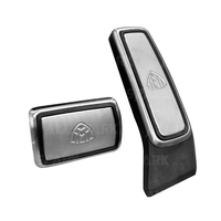 Accessoires de voiture classiques en acier inoxydable KingKong, repose-pieds pour pédale d'accélérateur et de frein pour Mercedes Maybach