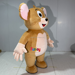 Costume de mascotte de souris gonflable personnalisé, costume de mascotte de dessin animé <span class=keywords><strong>Tom</strong></span> <span class=keywords><strong>et</strong></span> <span class=keywords><strong>Jerry</strong></span> pour carnaval, défilé, promotion en centre commercial, fête, événement - Product Image 3