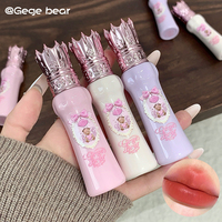 GEGE BEAR Gloss à lèvres liquide mat en gros, maquillage OEM, cosmétiques imperméables, longue durée, mode, luxe