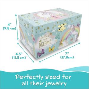 Caja de Música de Lujo para Niñas, Diseño de Princesa Blanca con Llave, Caja de Joyería Personalizada con Forma de Bailarina, Caja Musical para Regalo - Product Image 3