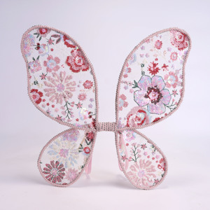 Trend Mesh Simple mariposa ala para bebé niña Para Hija colorido elegante Casual Halloween fiesta Cosplay para el juego