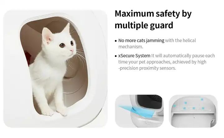 PETKIT PURA MAX 猫用トイレ 自動クリーニング PETKIT PURA MAX スマート自動トイレ 猫用オドデオドライズ付き