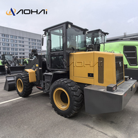 Huade 3ton 5ton Mini Front End Wheel Loader dengan Bucket Grapple Log yang Dilengkapi Komponen Motor Pompa Mesin Inti Efisiensi Tinggi