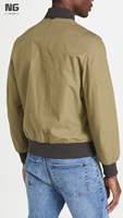 Automne Nouveaux Designers Casual Logo Personnalisé Vêtements Streetwear Vêtements de Sport pour Hommes Blousons Bomber Manteau