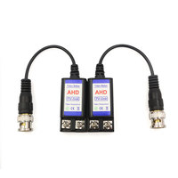 8MP Coaxial UTP Mâle Sexe bnc 75 ohms à 100 ohm Vis interface bnlun HD analogique 1ch balun vidéo passif pour accessoires de vidéosurveillance
