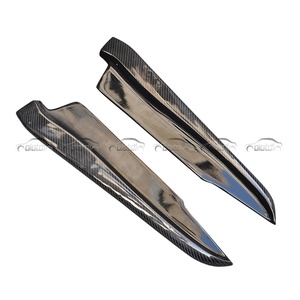 E Style Rear Bumper Lip Carbon Side Rocker Winglet <b>Splitter</b> Flaps for BMW 3 Series E92 E93 M3 2007-2012 - Product Image 4