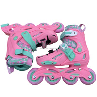 Chaussures à quatre roues de haute qualité adultes enfants patins à roulettes de taille réglable professionnels patin à roues alignées