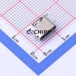 TYPE C-CQ-112PWB USB Connector SMD Connector ( Connector Type: Type-C )( Gender: Female )( Mounting Type: Sink Board ) - Product Image 1