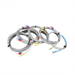 مستشعر حرارة مسطح من الفولاذ المقاوم للصدأ TUOBANG E K J T Pt100، مزدوج حراري بطول 40 مم - Product Image 4