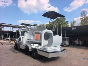 รถลิมูซีนโบราณสำหรับงานศพ รถพ่วงศพแบบใหม่ รถม้าไฟฟ้าสำหรับงานศพ รถพ่วงโลงศพ - Product Image 2
