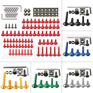 Kit de 137 Piezas de Tornillos Universales para Carenado de Motocicleta, Clips de Fijación, Tuercas y Tornillos para Kawasaki/Suzuki/Honda/Yamaha/BMW - Product Image 2