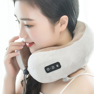 U-Shaped Cervical Massage <b>Pillow</b> Home Use Kneading Electric <b>Neck</b> Massager Rechargeable Heating <b>Neck</b> <b>Support</b> Device - Product Image 3