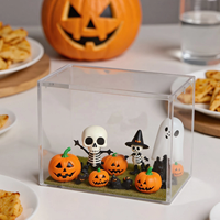 ETB-Boîte de rangement en acrylique magnétique et transparent, boîte de rangement personnalisée pour cartes de jeu monstres de poche, vente en gros