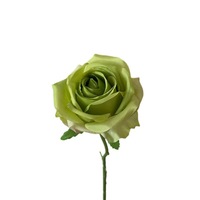 Fleurs artificielles en soie vertes pour événements forestiers, arrangements floraux de salle, murs de fleurs pour allées.