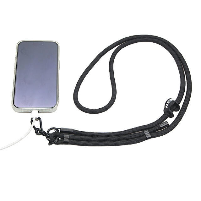New Arrival Detachable Multi Uses Universal Phone Grip Cross Body Strap Nylon Polyester Phone String