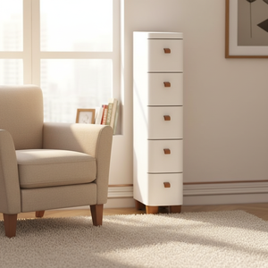 Armoire de rangement en plastique multicouche de 18 pouces, directement de l'usine, <span class=keywords><strong>à</strong></span> prix abordable, pour le salon - Product Image 1