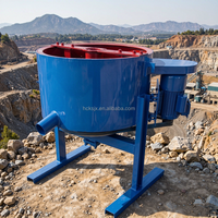 Installation de lavage de sable rotative portable à petite échelle avec concentrateur centrifuge intégré pour la récupération de l'or dans le sable de rivière