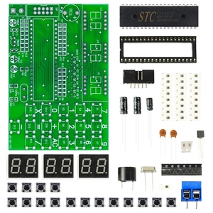 Kit de Práctica de Soldadura DIY con Carcasa de Plástico OKYN-G6217 para Calculadora Electrónica, Proyecto Educativo STEM - Product Image 2