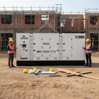 Generador Diésel Cummins 60HZ 20kw 30kw 50kw 100kw 200kw 400kw 500kw 800kw 1000kw, Planta Eléctrica Silenciosa