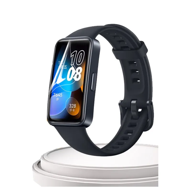 Screen Protector High Clear Full Cover 3D PMMA Screen protector for Huawei Band 8 Smart Watch TPU Film