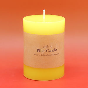 Decoraciones Románticas para Bodas, Vela <span class=keywords><strong>de</strong></span> Pilar Multicolor sin Humo con Logotipo Personalizable - Product Image 6