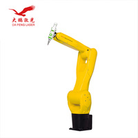 Machines de découpe laser industrielles automatiques 3D pour tôles et tubes métalliques, avec bras robotisé 6 axes et découpeuse laser à fibre robotisée