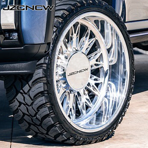 JZCNCW Roues forgées en aluminium 6061-T6 sur mesure, 1 pièce, 20-24 pouces, 8x180/170 mm PCD, F250 F350 Ram1500 Ram2500 Ram3500, couleur personnalisée - Product Image 1