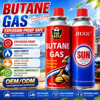 Cartouche de gaz butane jetable 220g 227g en gros, fabricant OEM, bouteille de gaz portable pour la cuisson en extérieur